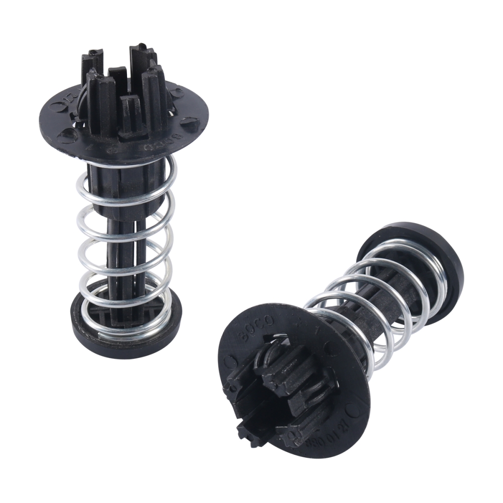 2 Ersatzfedern Für Den Motorhaubendämpfer, Originalteilenummer A2048800127, Schwarz.