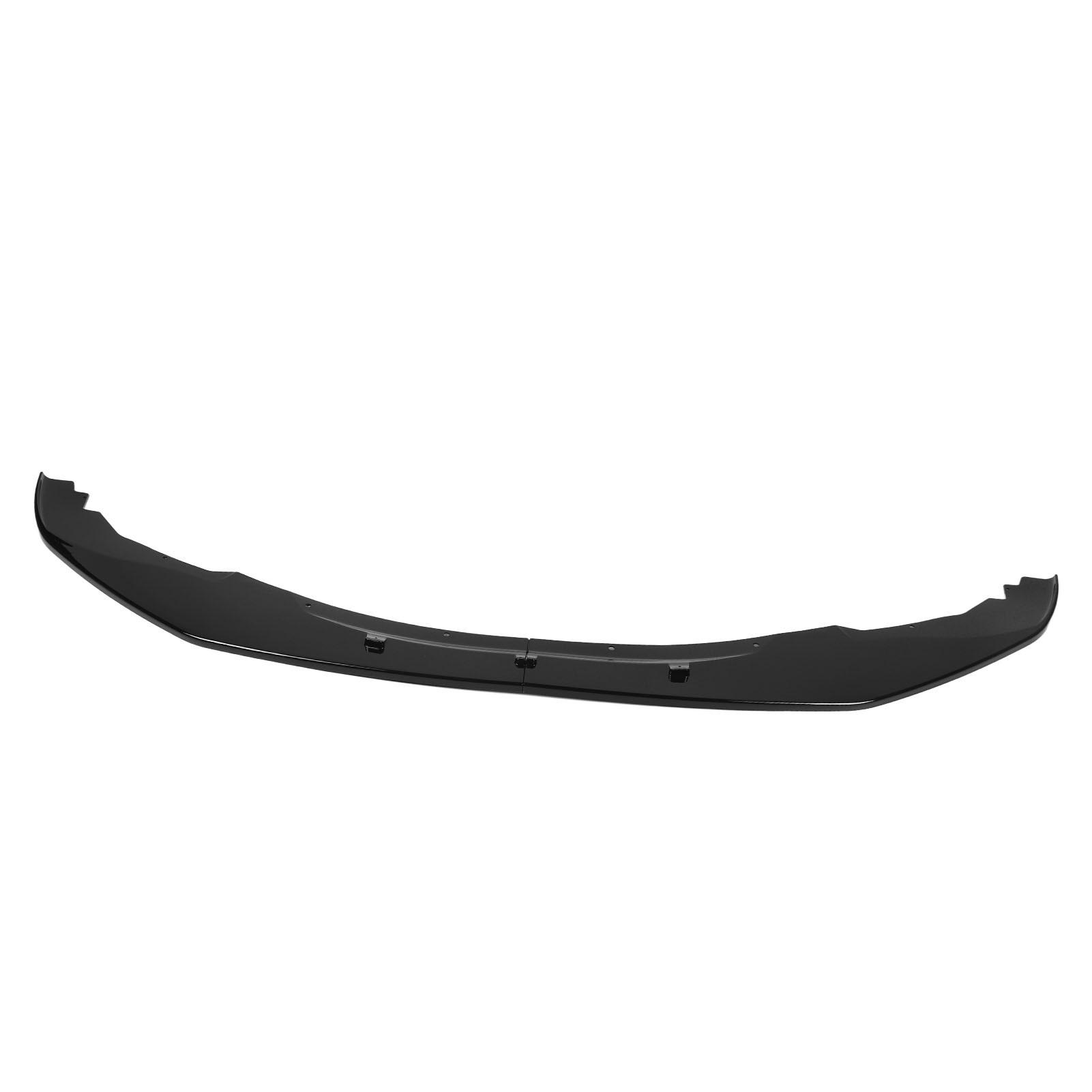 Zweiteilige Frontstoßstangenlippe, Diffusor Und Frontstoßstangenschutz, Kompatibel Mit Bmw 1er F20 F21 (vor Facelift), M-sportpaket, Schwarz Glänzend