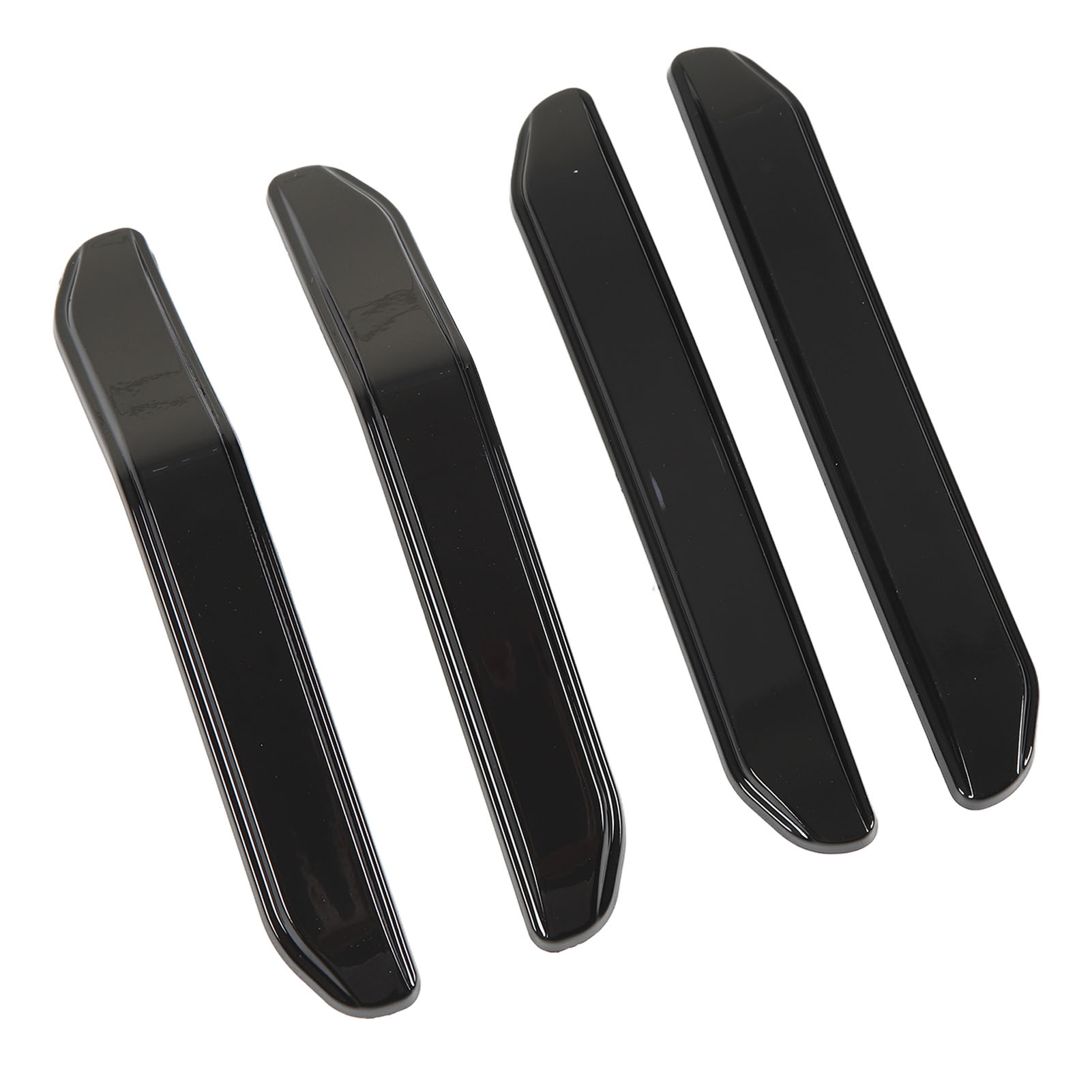 Set Mit 4 Antikollisions-türkantenschutzleisten Für Tesla Model 3 (2018-2023), Schwarz.