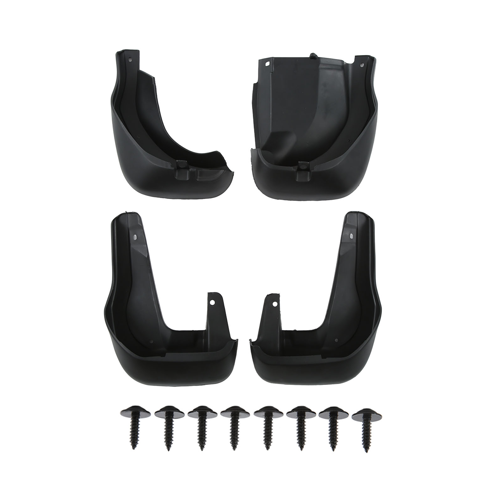 Set Aus Stoßstangenschutzleisten Für Vorne Und Hinten, Schwarz, Für Cr-v 2012-2016