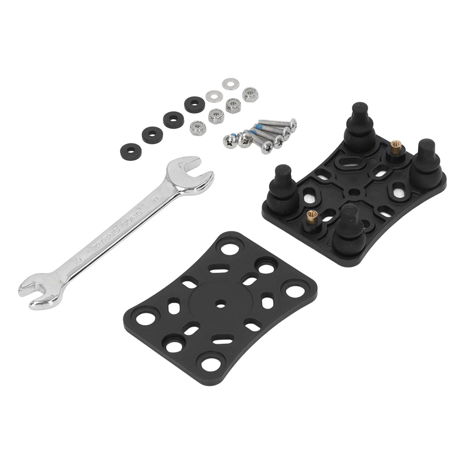 Support De Téléphone Portable Pour Moto, Avec Amortisseur De Choc, Noir, Pour Quad Et Ssv.