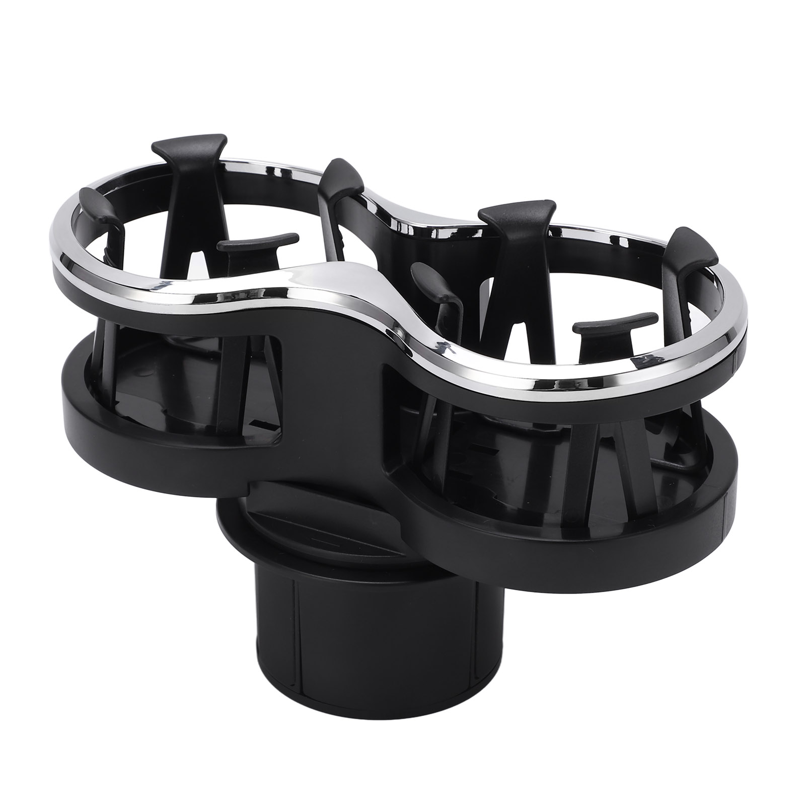 2-in-1-autobecherhalter, Kompatibel Mit Getränkeflaschen, Schwarz, Universelle Befestigung Für Milch, Tee Und Aschenbecher.