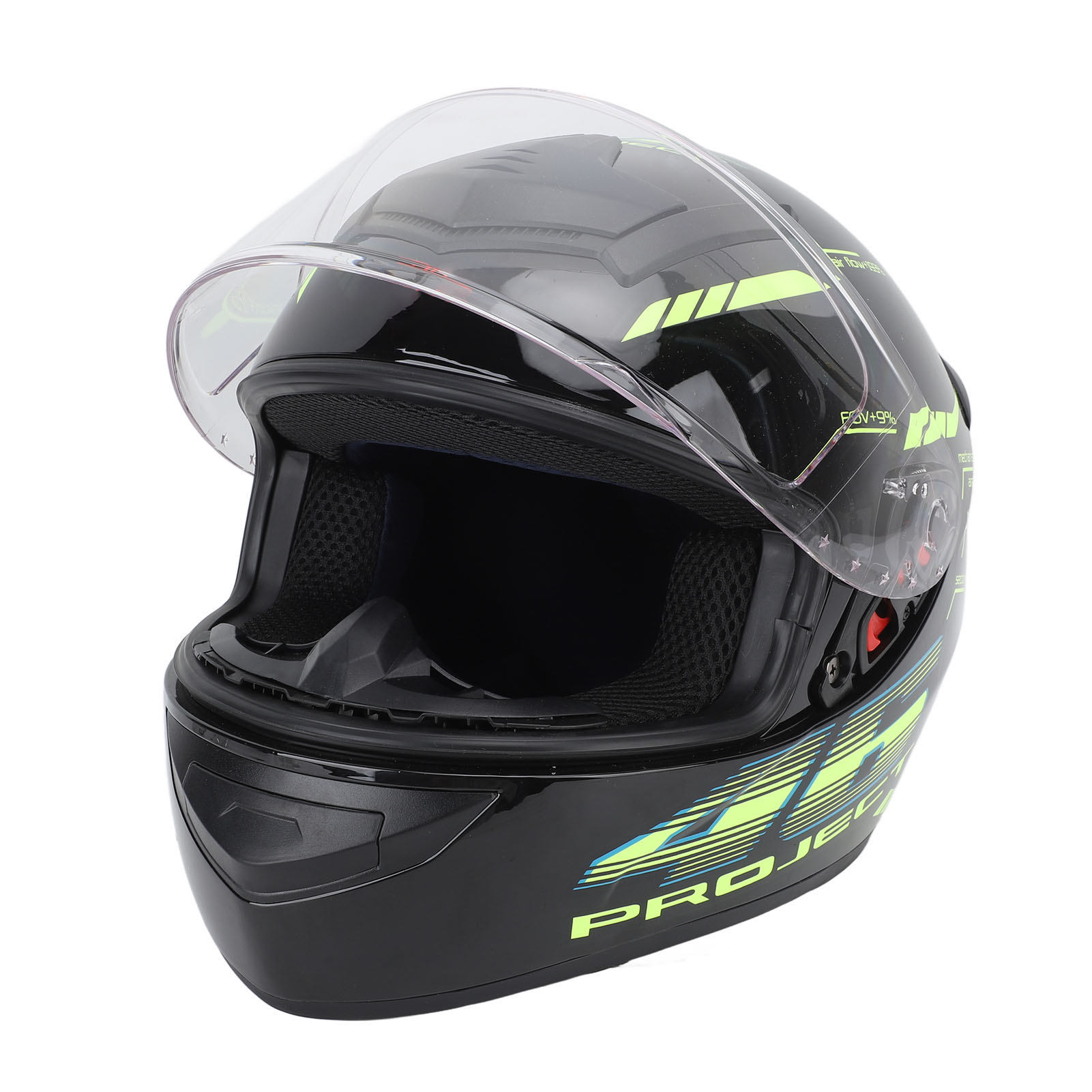 Integralhelm Für Rennmotorräder, Schwarz, Größe Xl, Für Einen Kopfumfang Von 61-62 Cm, Mit Bluetooth-freisprecheinrichtung, Reflektierendem Nachtstreifen Und Freisprechfunktion.