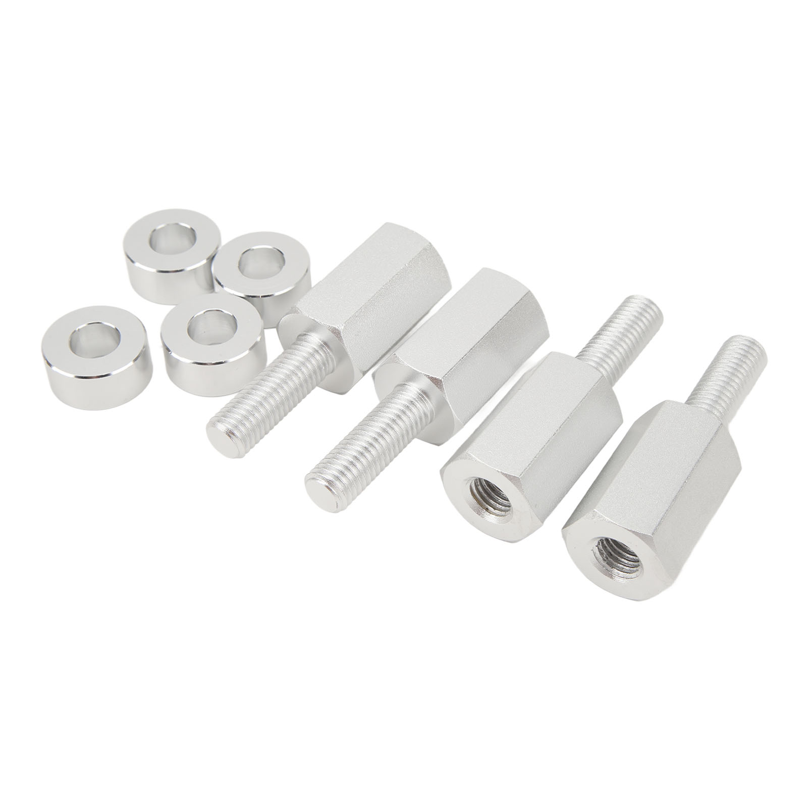 Einfach Zu Montierende 3,8 Cm (1,5 Zoll) Hohe Sitzerhöhungen. Sitzerhöhungshalterungen Für 3,8–5 Cm (1,5–2 Zoll) Hohe Sitzerhöhungen Für Alle Baujahre Des Maverick X3, Silberfarben.