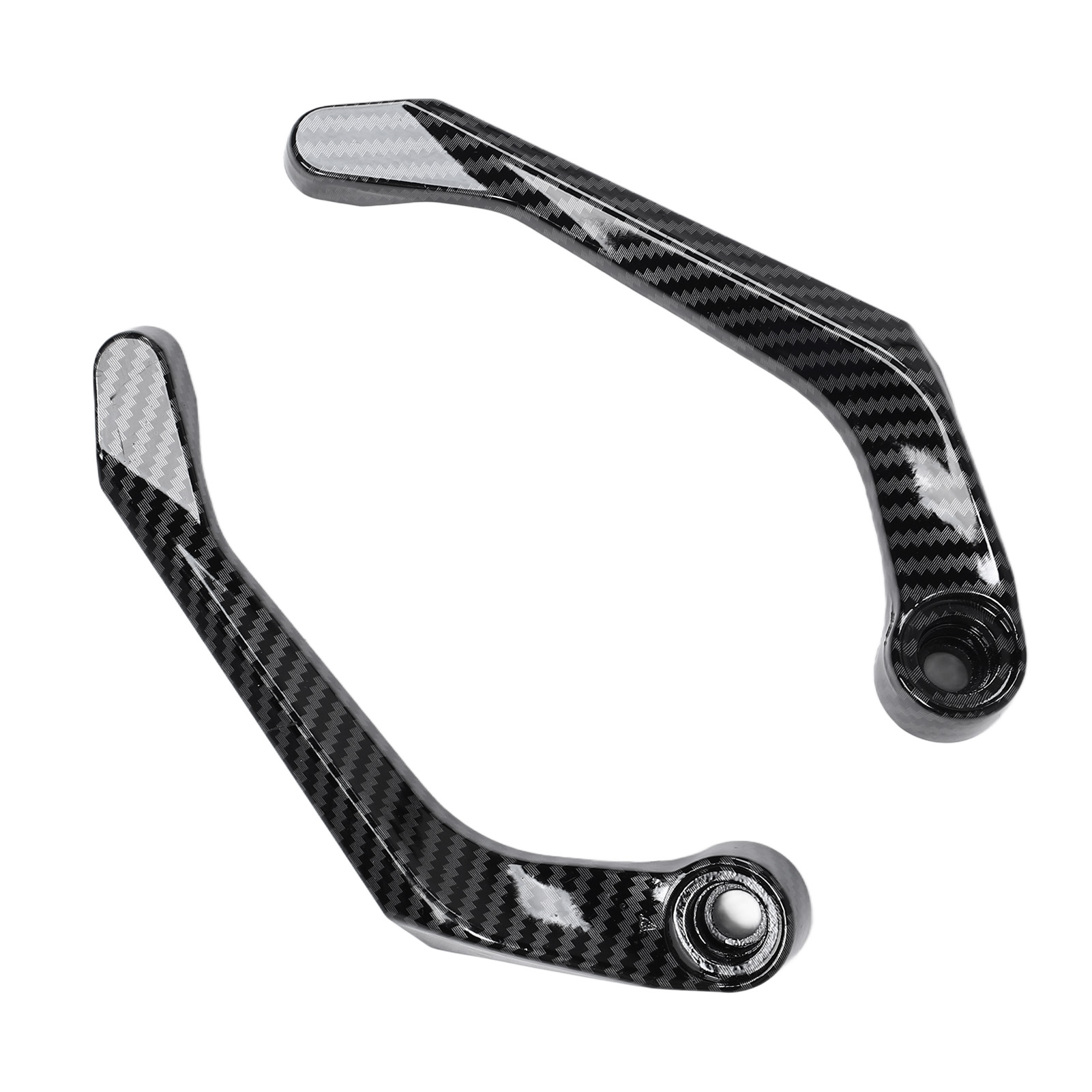 Motorrad-handschützer Aus Aluminiumlegierung, Brems-/kupplungshebelschutz, Windabweiser, Silberfarben