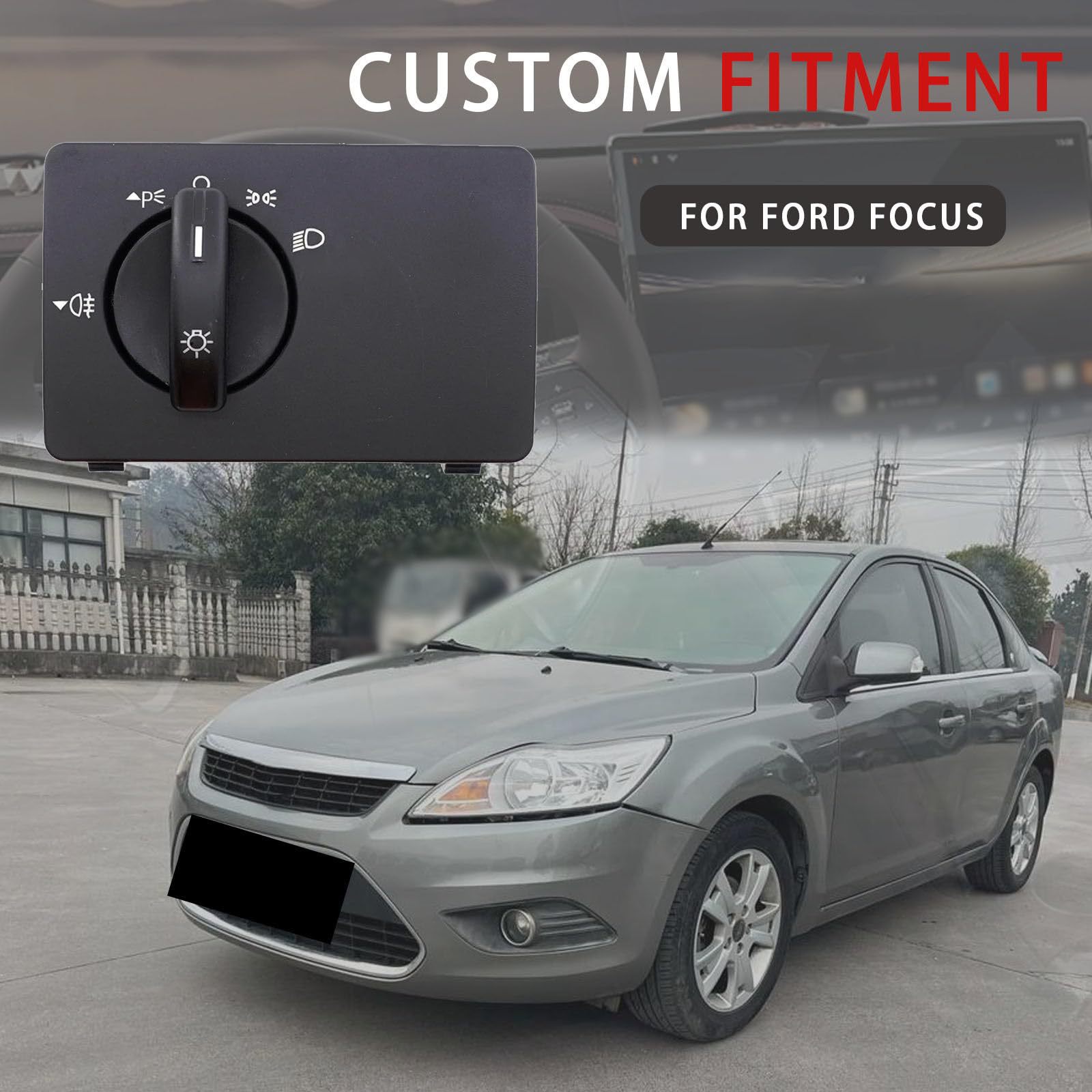 8m5t13a024aa Ist Ein Kombinationsschalter Zur Steuerung Der Scheinwerfer Des Ford Mondeo.