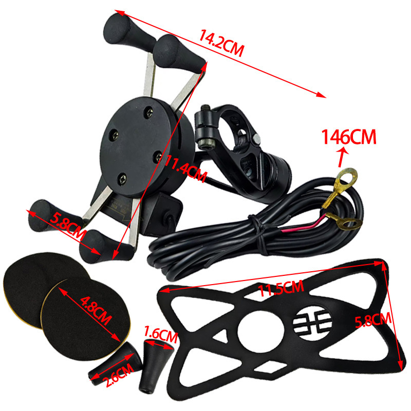 Direktvertrieb Von Motorrad-lenkerhalterungen Für Mobiltelefone, Navigationshalterungen Und Handy-ladehalterungen Für Motorradfahrer.
