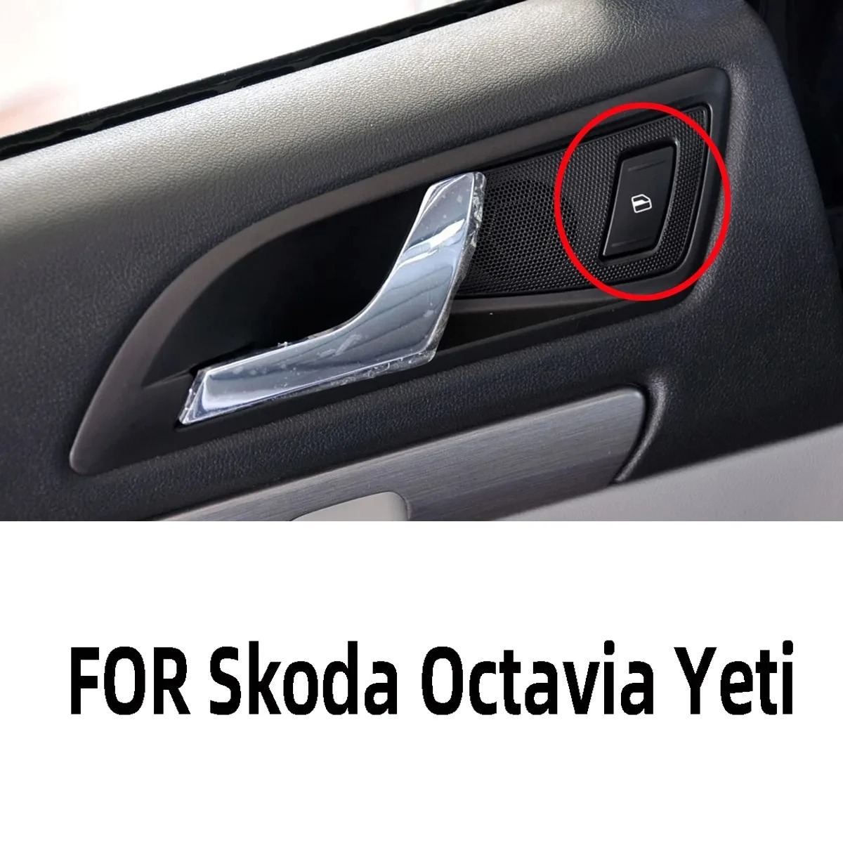 Einzelner Fensterheberschalter Für Skoda Octavia, Linke Tür, Teilenummer 1z0959855, Teilenummer 1zd959855