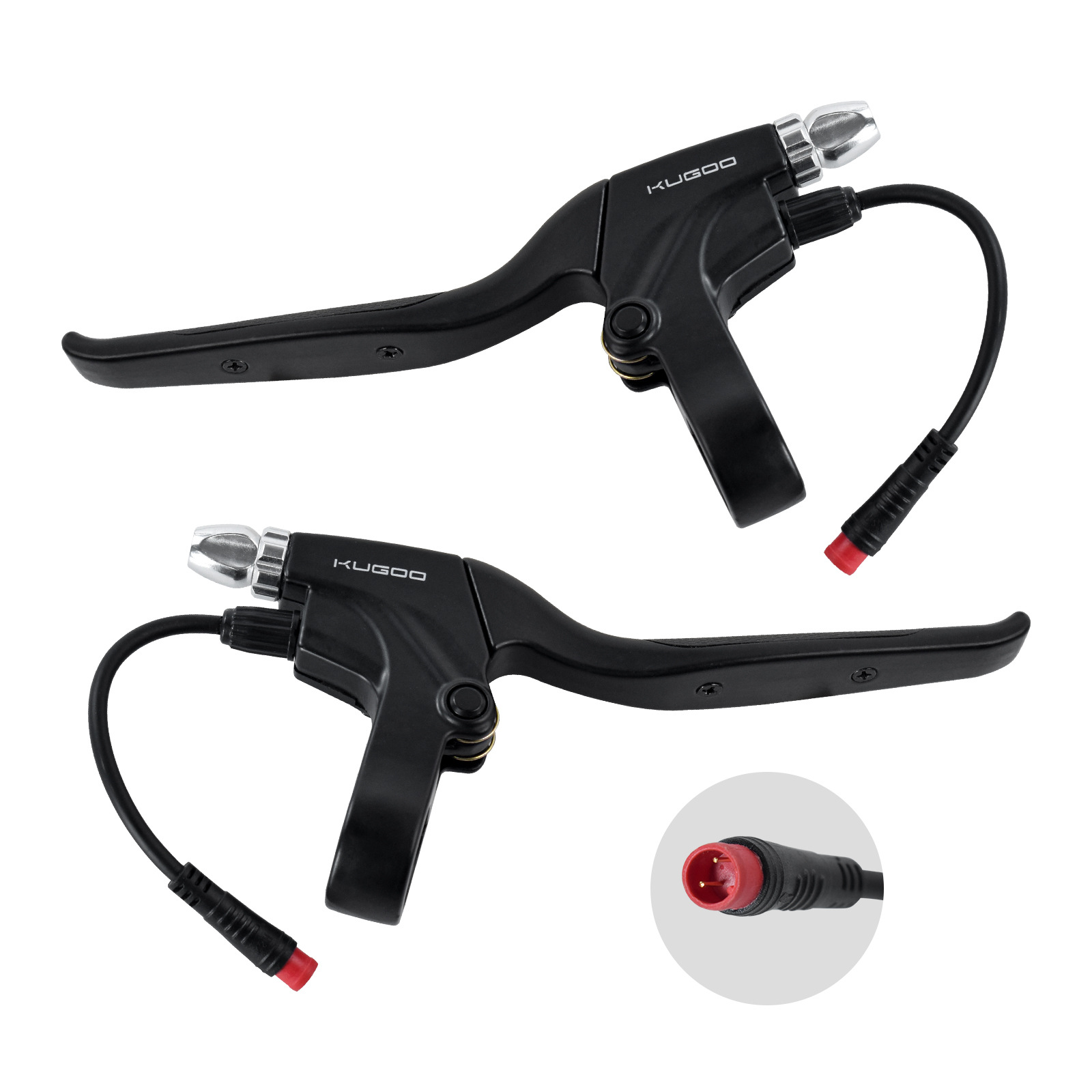 Neue Wasserdichte Linke Und Rechte Bremshebel Für Elektroroller, Kompatibel Mit Dem Kugoo M4 Pro Scooter-stromabschalt-bremshebelzubehör.