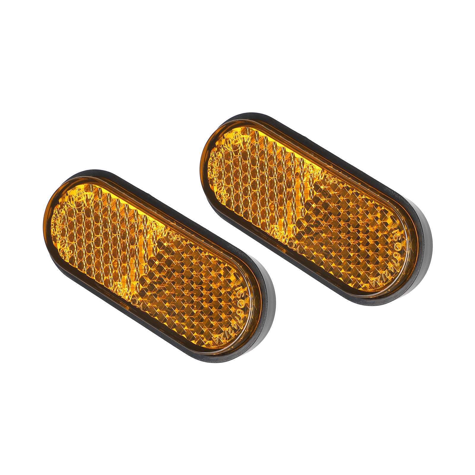 Originaler Gelber Reflektor Für Die Vorderradgabel Des Xiaomi 4lite Elektrorollers (2. Generation).