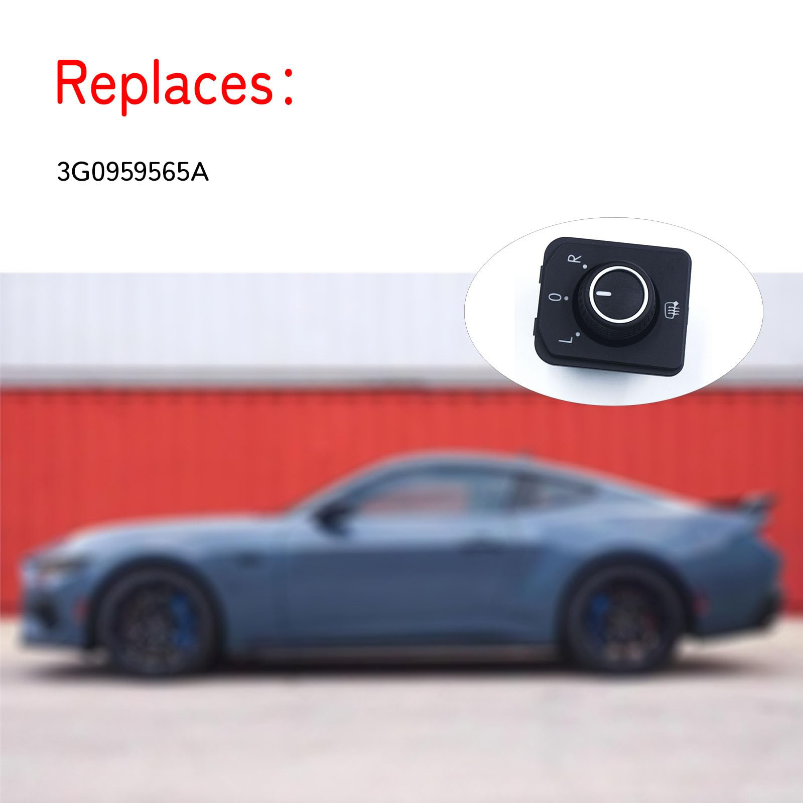 Rückspiegelverstellschalter Für Volkswagen Passat B8, 3g0959565a
