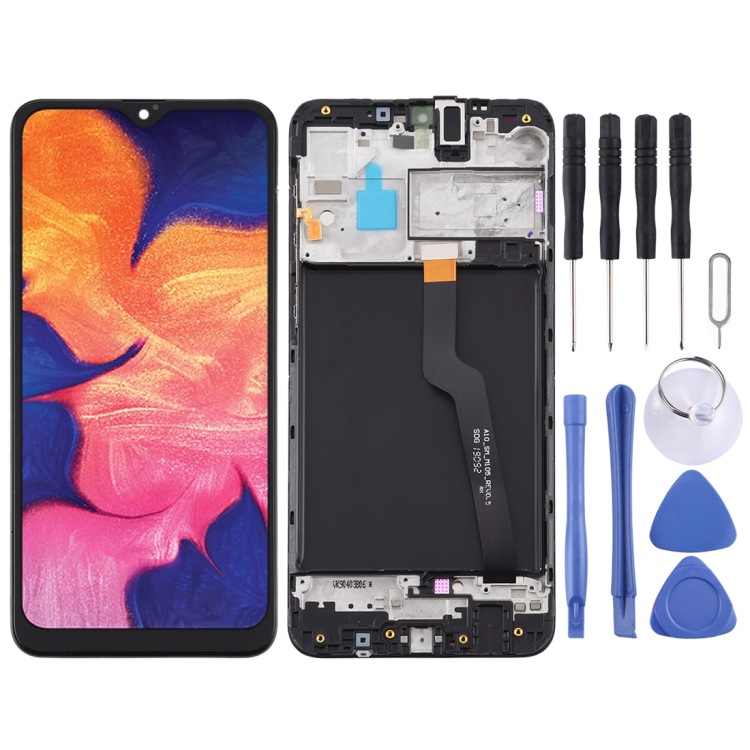 Lcd-touchscreen Kompatibel Mit Samsung Galaxy A10 / Sm-a105f (single-sim).