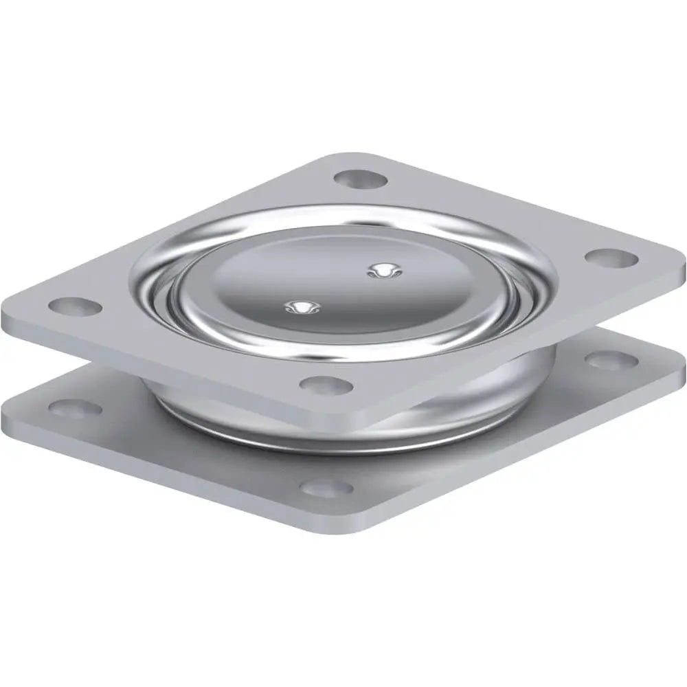 [neuwertig] B-ware Blickle Drehkranz Stahlblech Drehlager Plattengröße 140 X 110 Mm Dk Luh 3