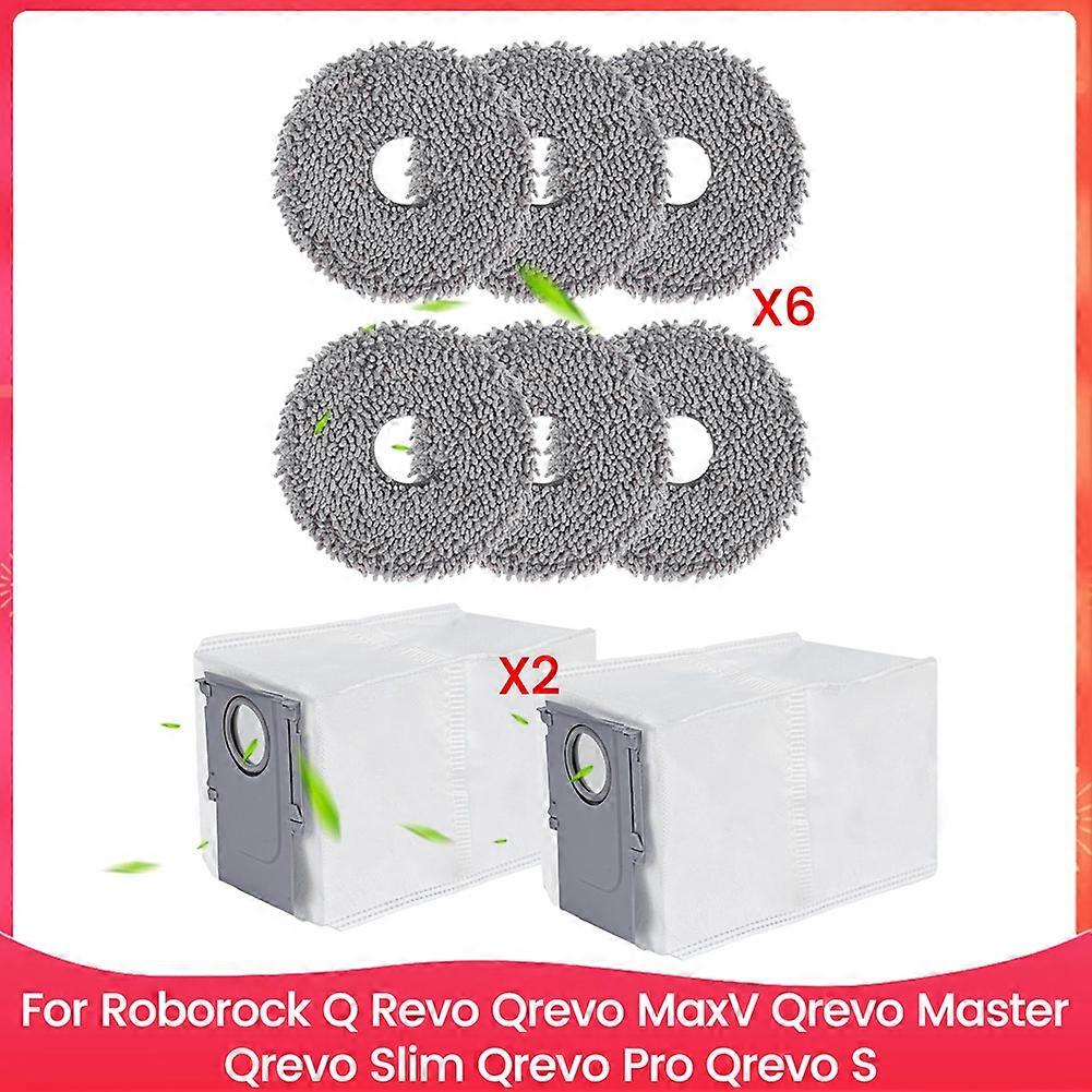 Wischmopp-staubbeutel Für Roborock Q Revo, Qrevo Maxv, Qrevo Master, Qrevo Slim, Qrevo Pro, Qrevo S – Ersatzteile