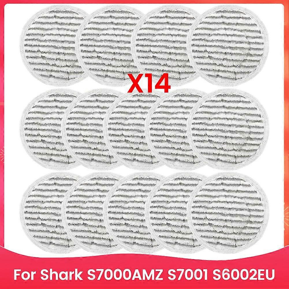 14-teiliges Wischtuch-set Für Shark S7000amz, S7001, S6002eu, T2 Elektrische Dampfmopps – Zubehör Und Ersatzteile