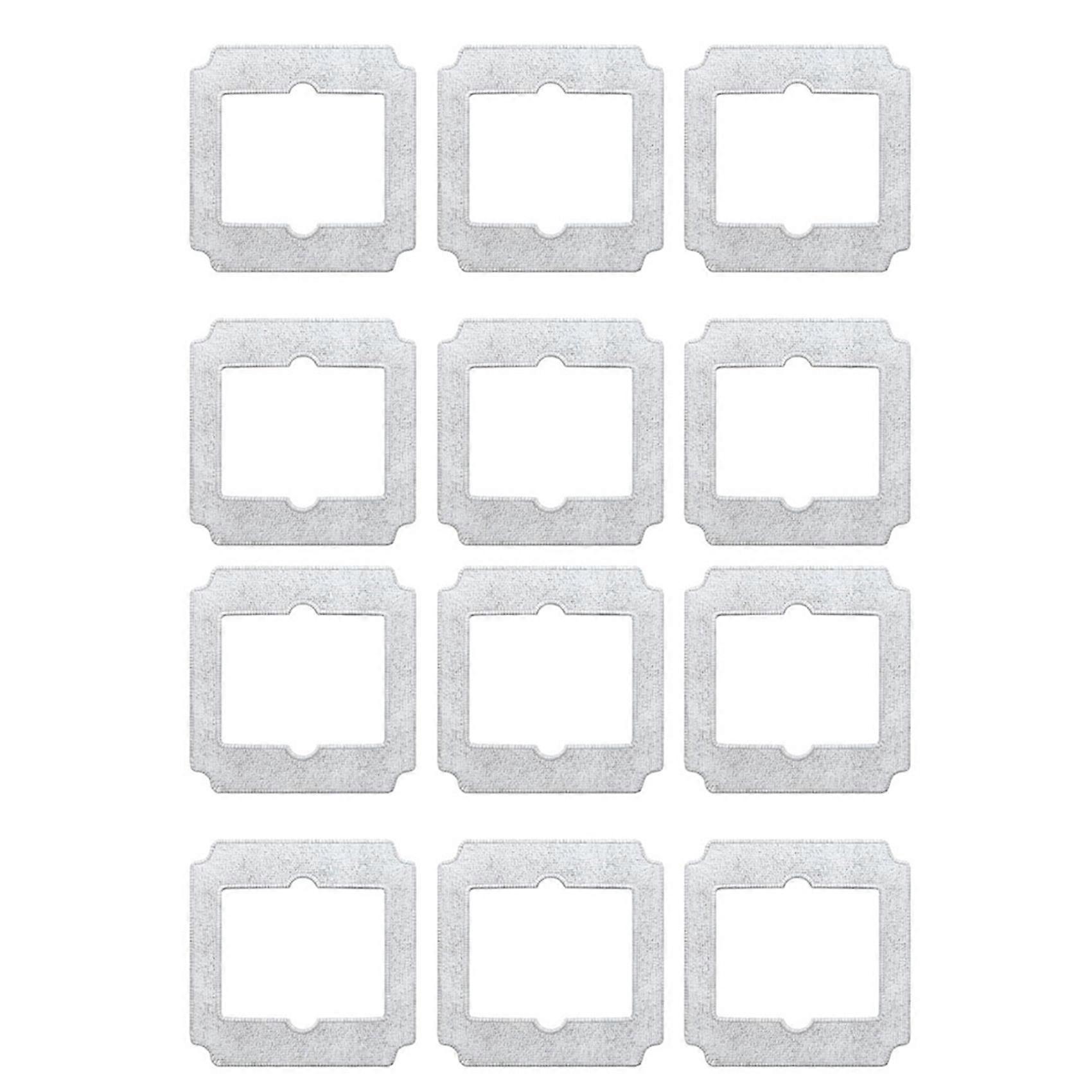 12 Reinigungspads Für Den Ecovacs Winbot Mini-fensterreinigungsroboter, Reinigungstuch Für Roboter Ecovacs Winbot W-cc02-0012