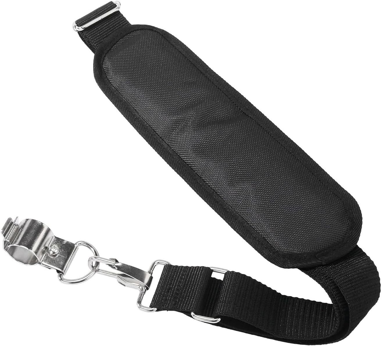 Verstellbarer, Gepolsterter Schultergurt Aus Nylon Für Freischneider Und Trimmer, Kompatibel Mit Den Meisten Trimmern.