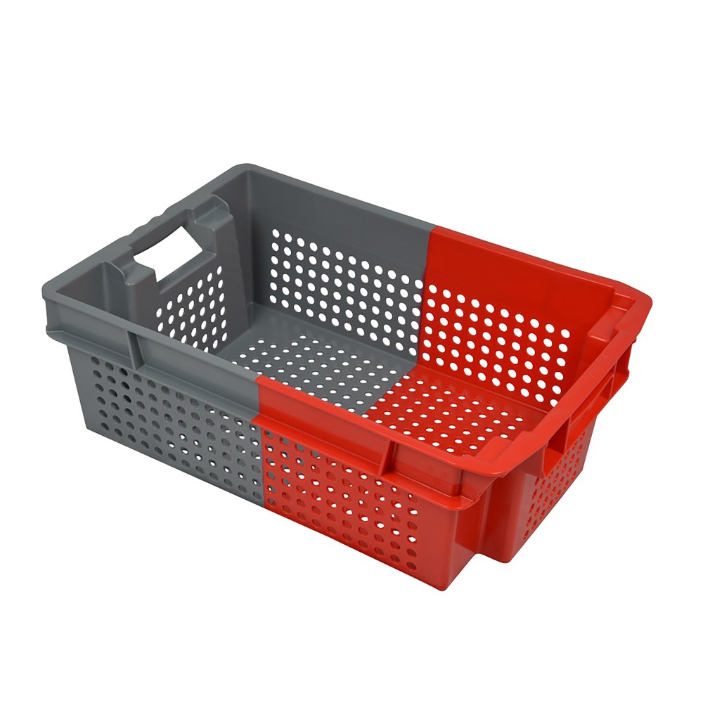Box & Beyond Zweifarbiges, Durchbrochenes Profi-tablett, 32l, B. 39 X T. 60 X H. 20 Cm Box & Beyond
