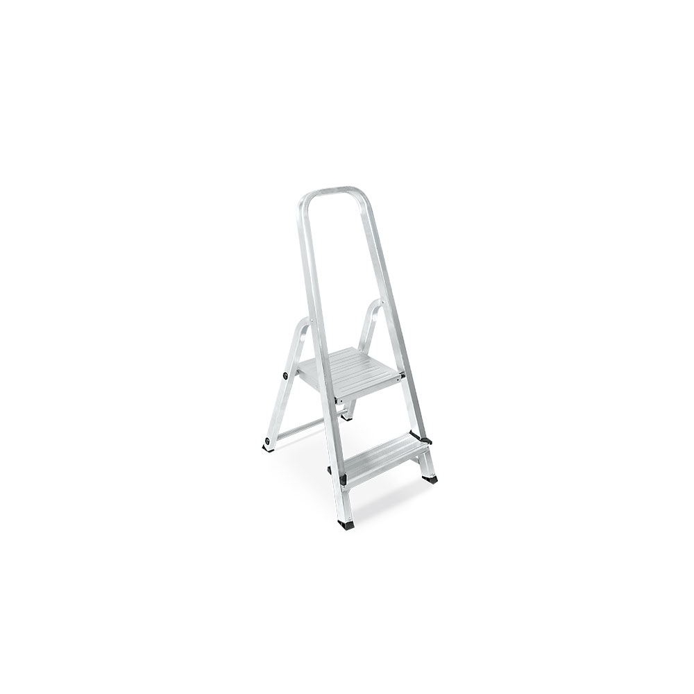 Brb Alu-bügelleiter, Tragkraft 150 Kg (silber, 2)