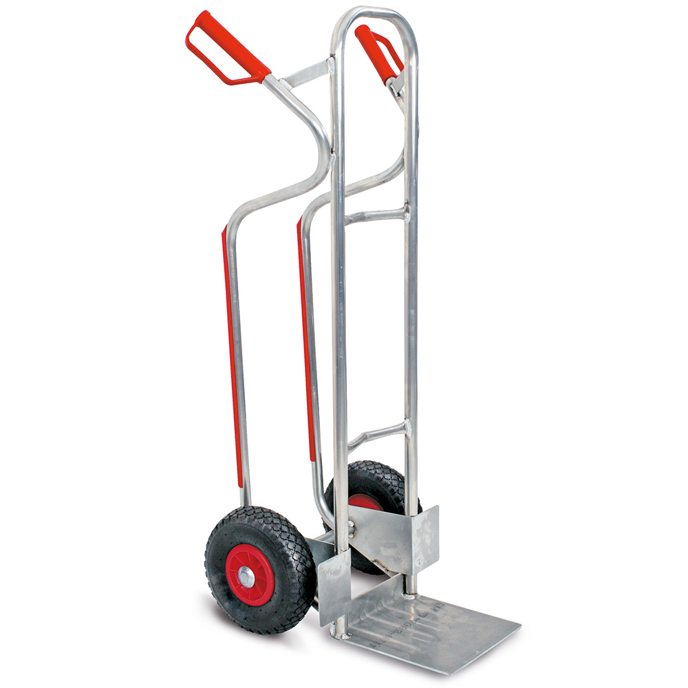 Brb Stapelkarre Mit Pannensicheren Reifen (silber)