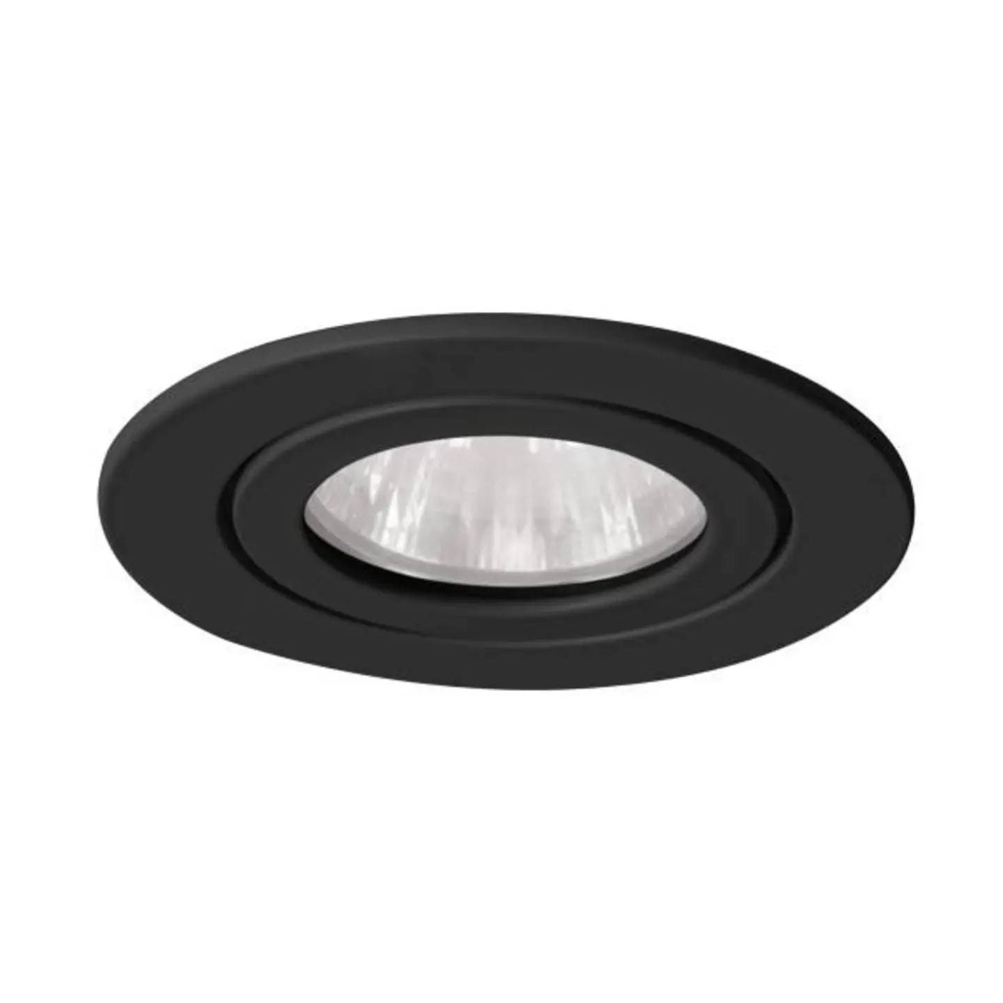 [neuwertig] B-ware Brumberg Einbauring Einbaustrahler Downlight Schwarz Gx5,3 Led Edelstahl Rund