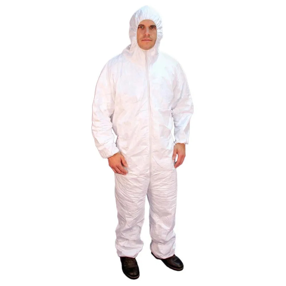 Schutzkleidung Buffalo Micro Porous Hooded Coverall Atmungsaktiv Chemikalienbeständig