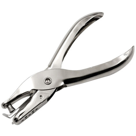 Bunthaus Locher, 1 Loch, Metall-handstanzer, Papierstanzer, Edelstahl-stanzer, Kreiswerkzeug Für Heimwerker, Handwerk, Büro, Schule, Zuhause, Silber, 6 Mm