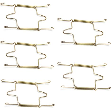 Bunthaus 5er-pack Wandplattenaufhänger, Unsichtbare Dekorative Wandhaken, 6-zoll-geschirrschichthalter