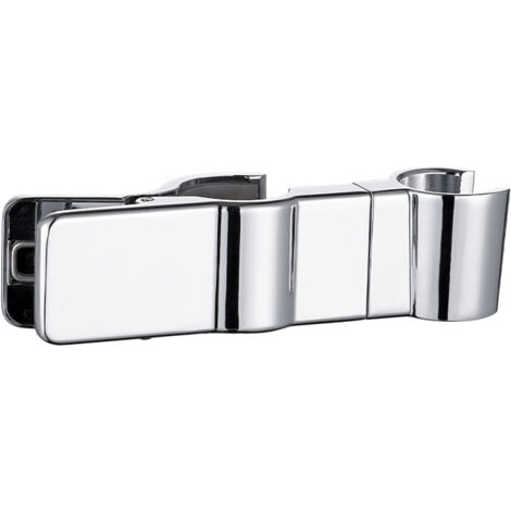 Bunthaus Duschhalterung, Handbrausekopfhalterung Für Hebestangen, Höhenverstellbare Duschgriffhalterung, Geeignet Für 20–29 Mm Öffnung (silber)