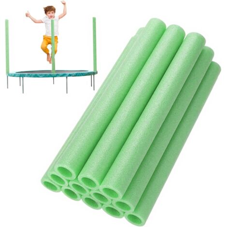 Bunthaus 12er-pack Schutzhüllen Für Trampolinstangen - 40 Cm - Grün