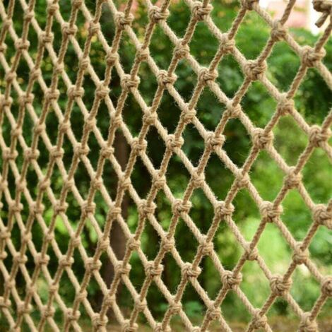 Bunthaus Vogel- Und Insektenschutznetz, Pflanzenzaun-hanfseilnetz Für Baumhäuser, Balkongeländer-schutznetz ——