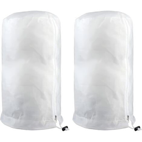 Bunthaus Überwinterungssegel, 2 Stück Outdoor-pflanzen-überwinterungssegel, Outdoor-pflanzen-überwinterungsabdeckung Mit Reißverschluss-kordelzug, Überwinterungsabdeckung, Schutzhüllen Für Pflanzen 80