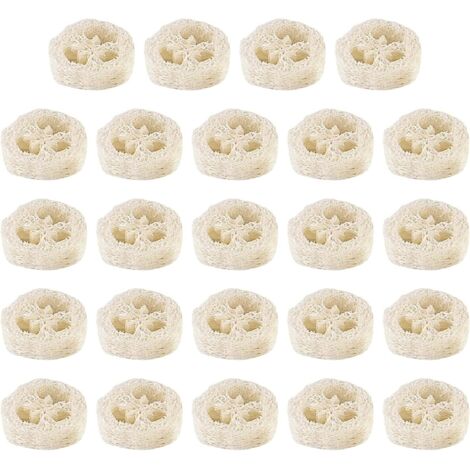 Bunthaus Natürliches Luffa-schwamm-seifenkissen, Regerly 24 Stück Luffa-schwamm-seifenhalter, Luffa-seifenhalter, Seifenkissen, Luffa-luffa-schwamm Für Dusche, Bad, Küche, Arbeitsplatte