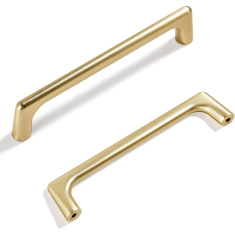 Bunthaus Gebürsteter Moderner Schrankgriff Im Minimalistischen Stil Für Schublade, Kommode, Schrank, Kleiderschrank, 2 Stück, 171 Mm
