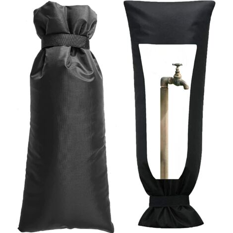 Bunthaus 63 Cm X 33 Cm Garten-wasserhahn-hitzeschutz, Außen-wasserhahn-schutzhülle, Verdickend, Winterfest
