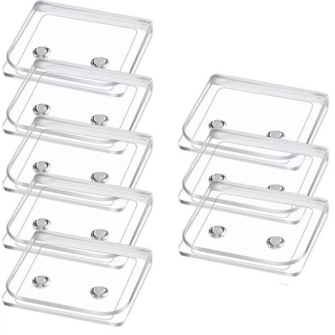 Bunthaus Stück Selbstklebende Duschvorhang-clips, Spritzschutz-clips, Duschschutz-clips Ohne Bohren Zum Halten Von Duschvorhang Und Vorhang