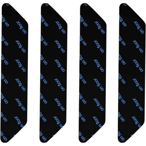 Bunthaus Teppich-griffband, Rutschfeste Teppichgreifer, 4 Stück Wiederverwendbare, Waschbare, Klebrige Greifer – Pu-teppichschutz, Hält Teppiche An Ort Und Stelle Und Teppichecken