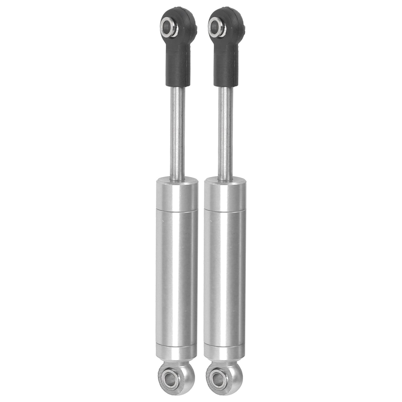 92-mm-stoßdämpfer Mit Integrierter Feder Aus 75003-aluminiumlegierung Für Traxxas/slash/2wd Rc-cars, Silberfarben