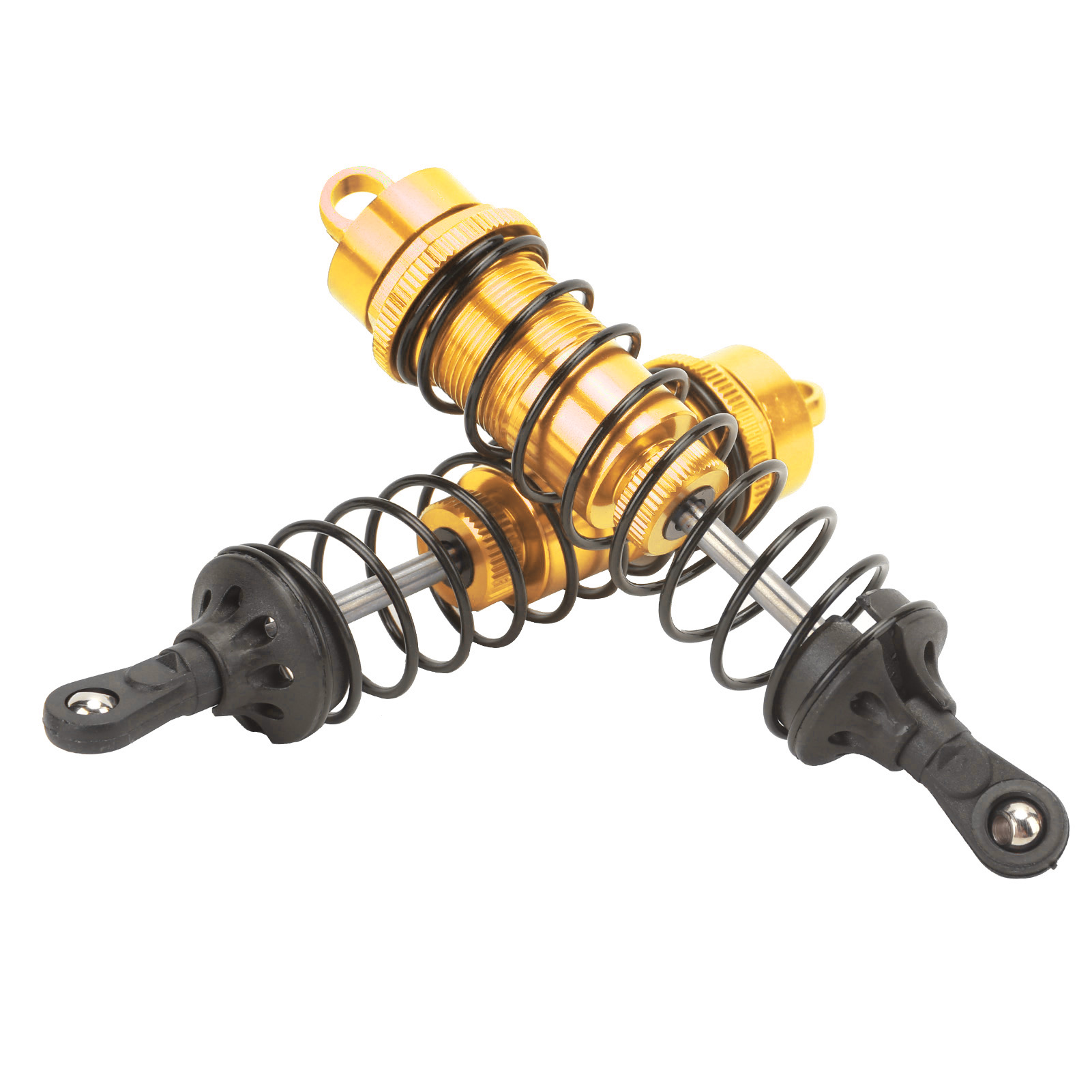 125-mm-stoßdämpfer Aus Aluminiumlegierung F81004 Für Traxxas Slash 2wd Ferngesteuertes Auto, Goldfarben