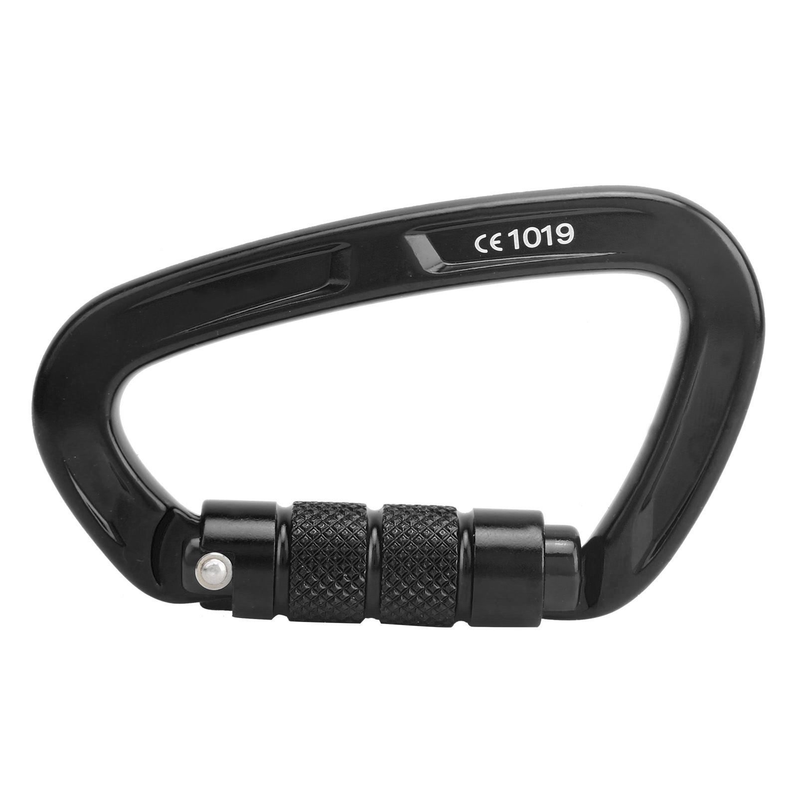 Xinda Karabiner Für Outdoor-klettern, Sicherheitsschlaufe, Schnellverschluss Mit D-ring, Schwarzes Zubehör
