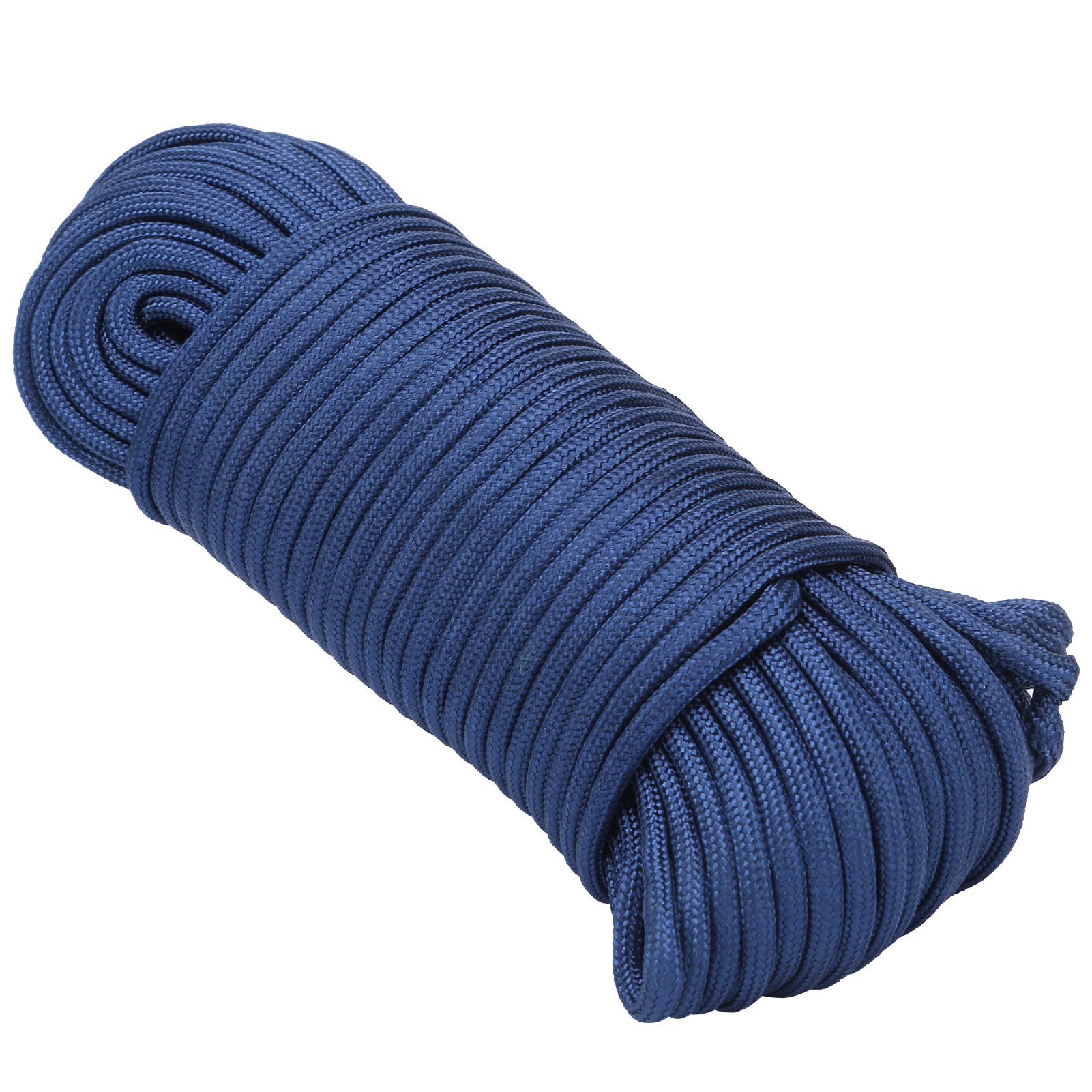 10-litziges Kletterseil, Militärspezifikation 650, Zum Trocknen Im Freien, Rettungsseil, Marineblau