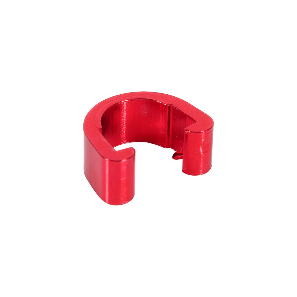 Packung Mit 10 C-clips Für Schaltzughüllen Und Bremsschlaufen, Für Mountainbikes Und Rennräder.