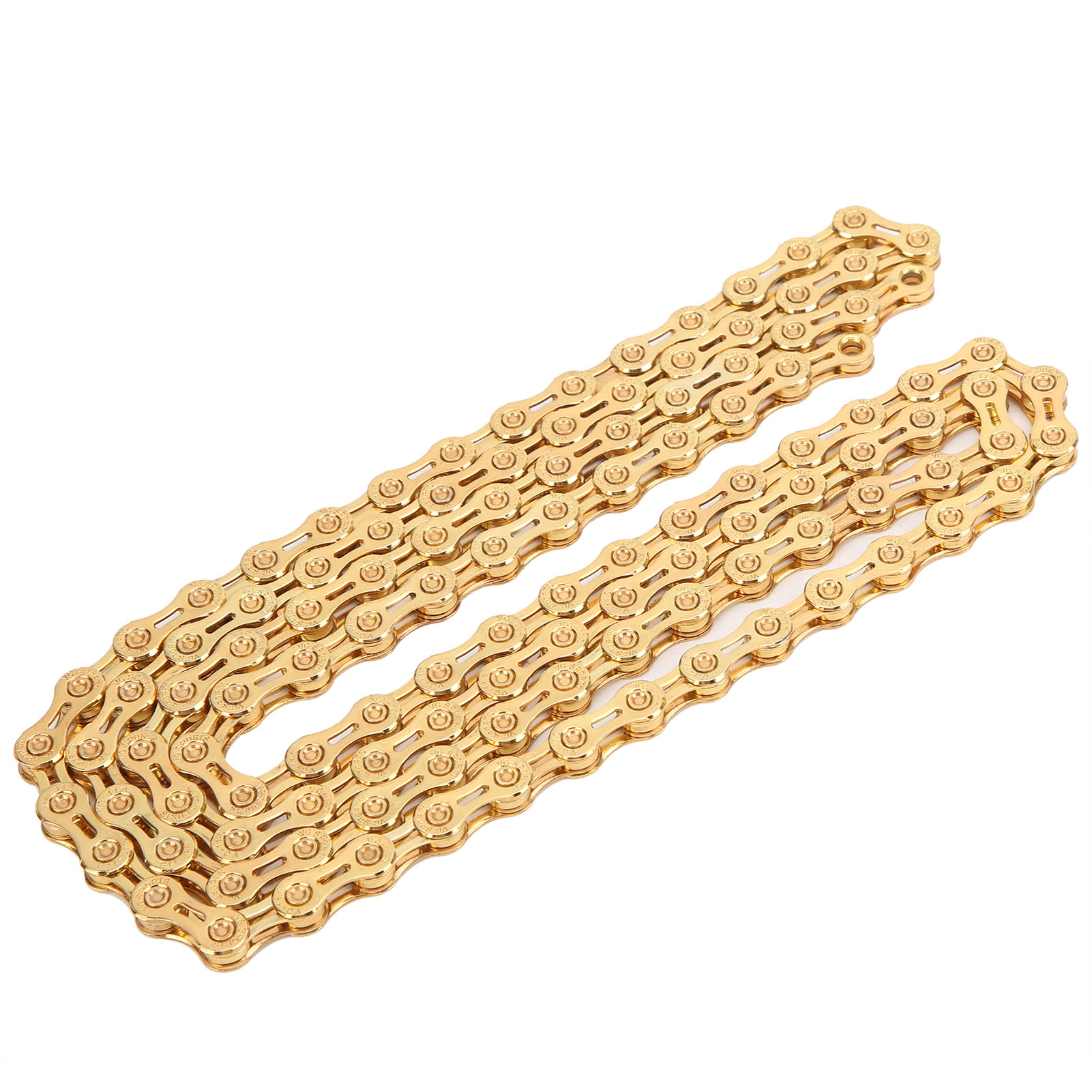 Vg Sports Mountainbike-kette, 11-fach, 116 Glieder, 1/2" X 11/128", Goldfarben