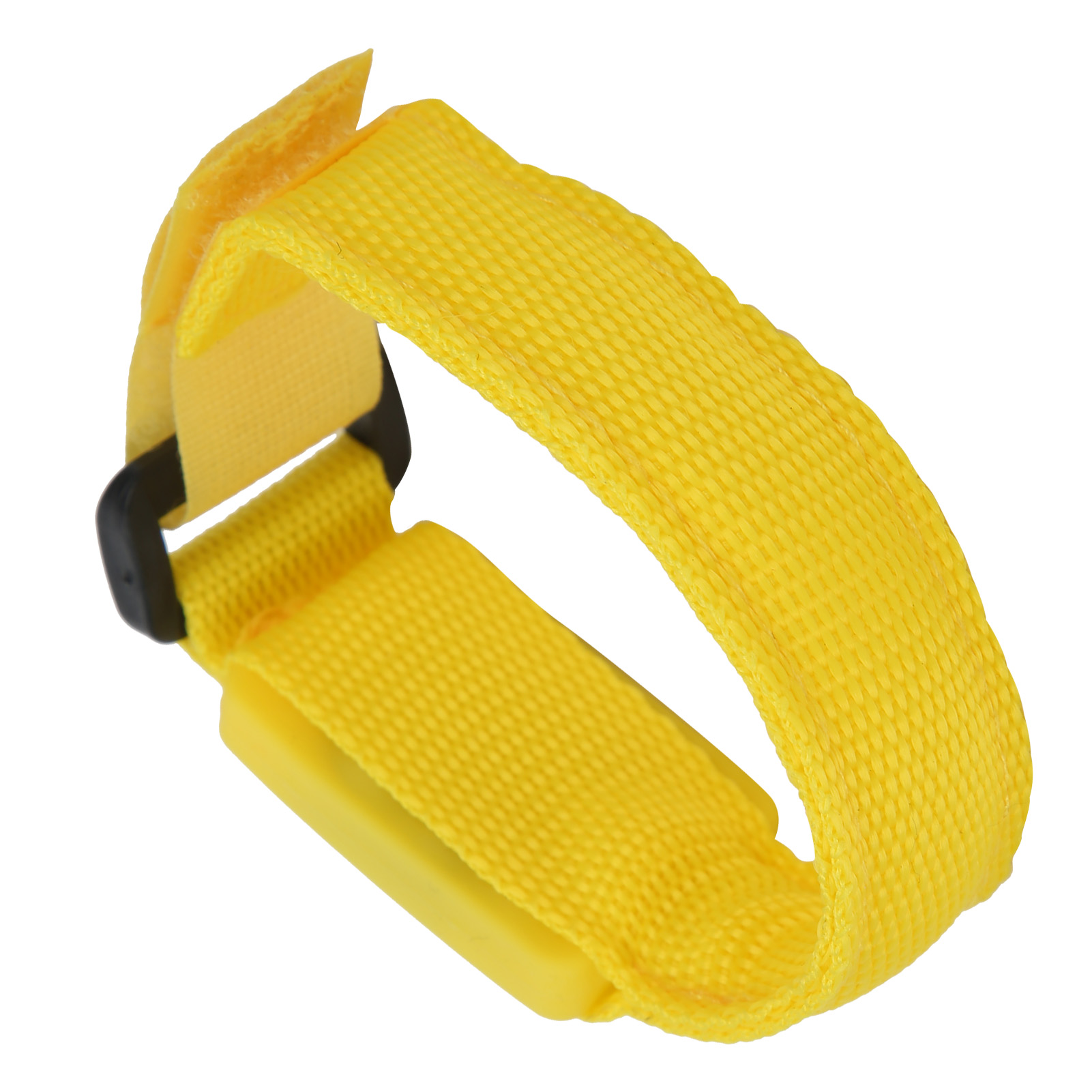 2 Cm Led-leuchtarmband Für Outdoor-läufe Bei Nacht, Verstellbares Fahrradarmband, Gelb