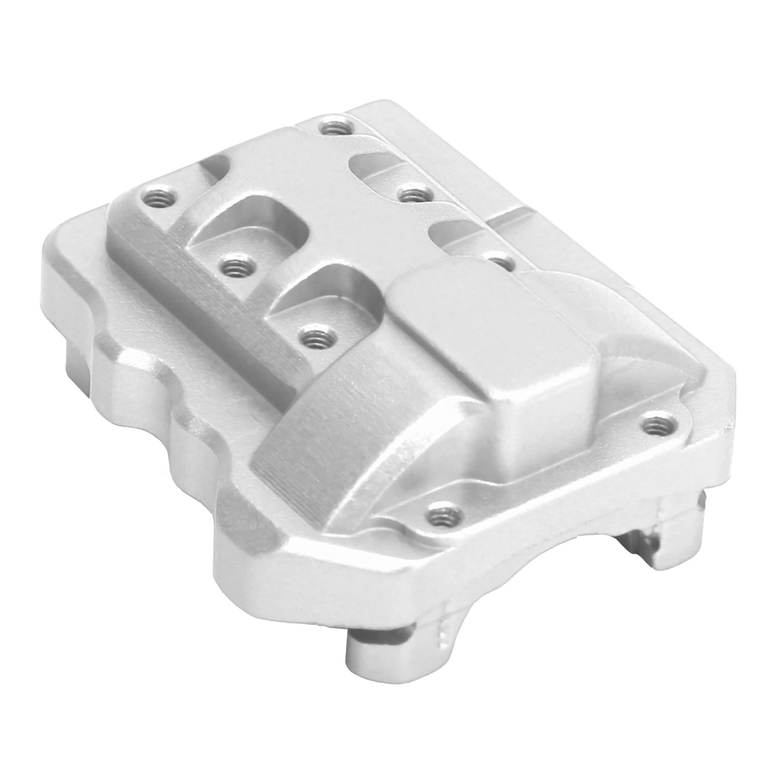 Differentialdeckel (vorne Und Hinten) Aus Aluminiumlegierung, Zubehör Für Ferngesteuerte Rc-autos, Silber