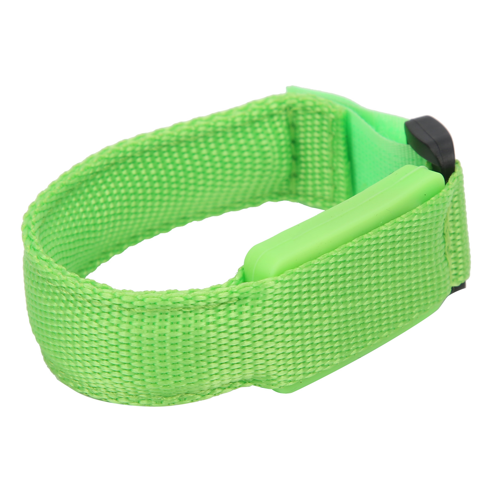 Cm Led-leuchtarmband Für Outdoor-nachtläufe, Verstellbares Fahrradarmband, Grün