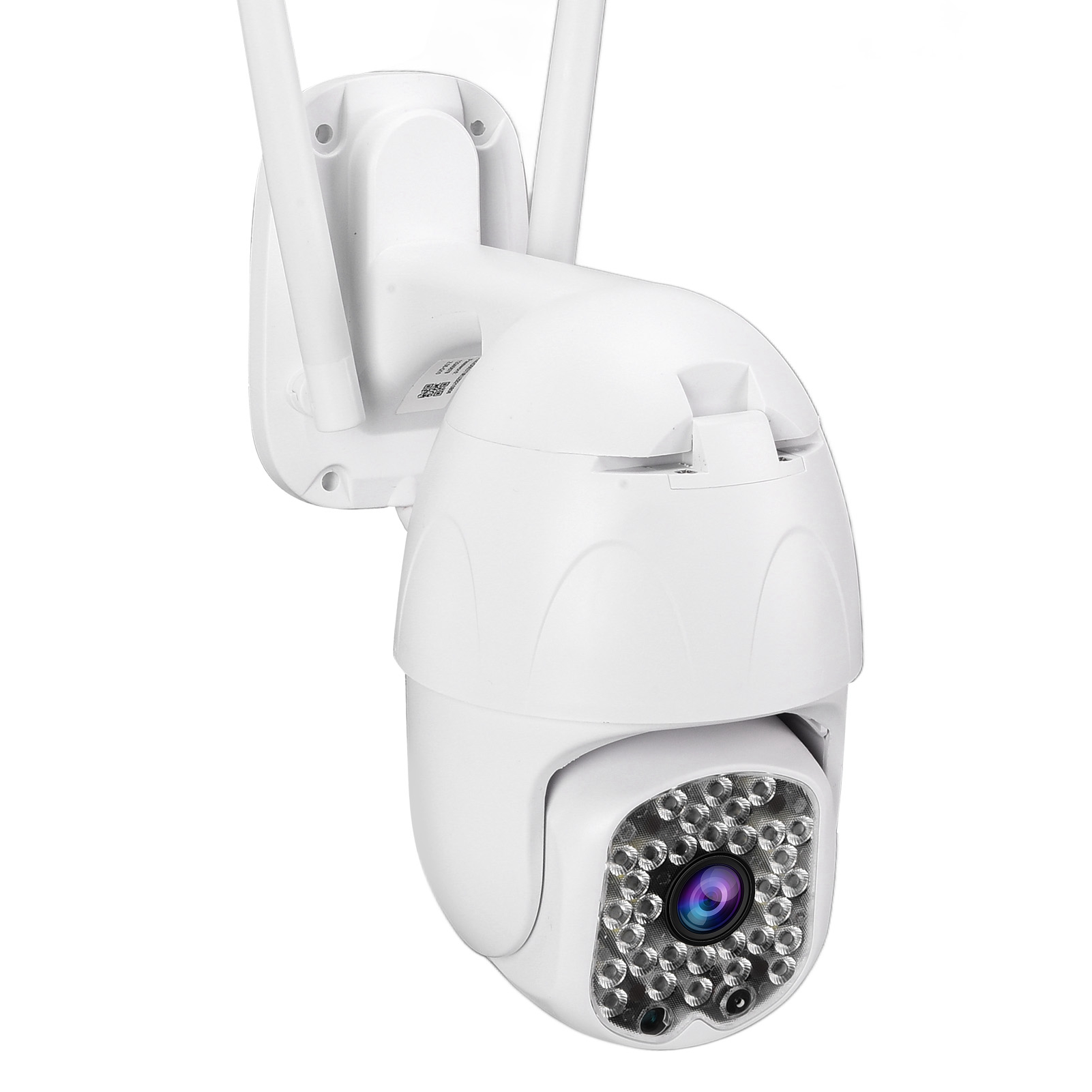 2,5-zoll-außenkamera Mit Wlan, 1080p-video, 355°-drehung, Schutzart Ip66 (wetterfest), Bewegungserkennung, Für Den Heimgebrauch, 110–240-v-eu-stecker