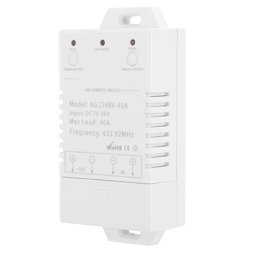 Tragbarer Abs-ein-/ausschalter Mit Fernbedienung, 40 A, 7-36 V, Breiter Spannungsbereich.