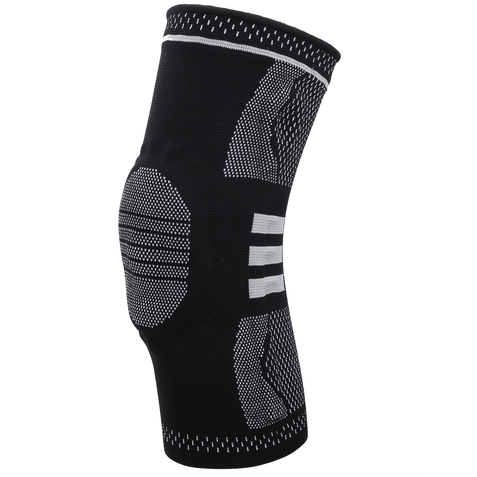 Sportkniebandage Mit Patellaschutz, Gestrickte Kniebandage, Stützbandage, Sportkniebandage L