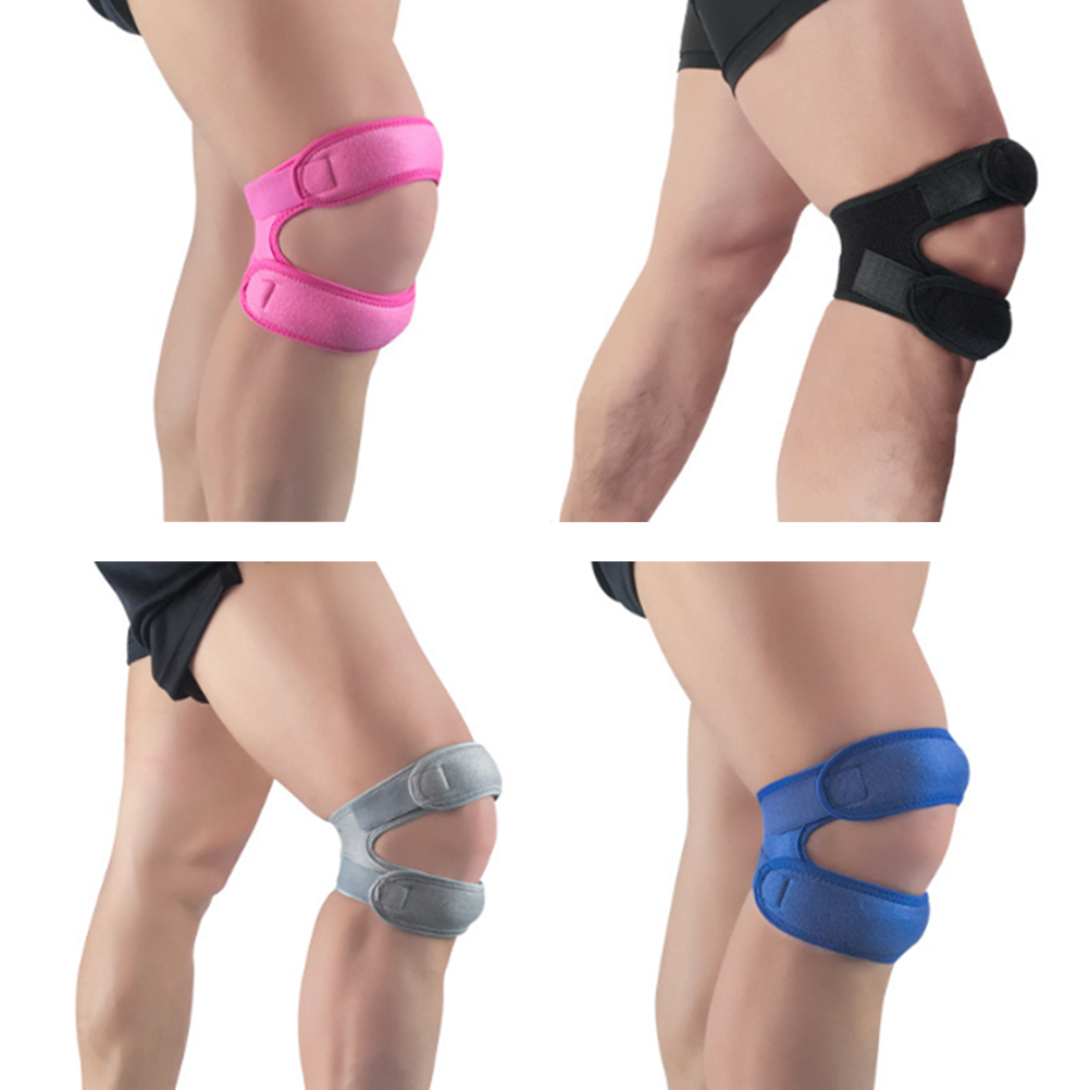 Verstellbare Sport-kniebandage Mit Schutz Und Unterstützung, Ideal Für Basketball, Volleyball Und Laufen. Stütz- Und Schutzbandage Für Basketball, Volleyball Und Laufen.